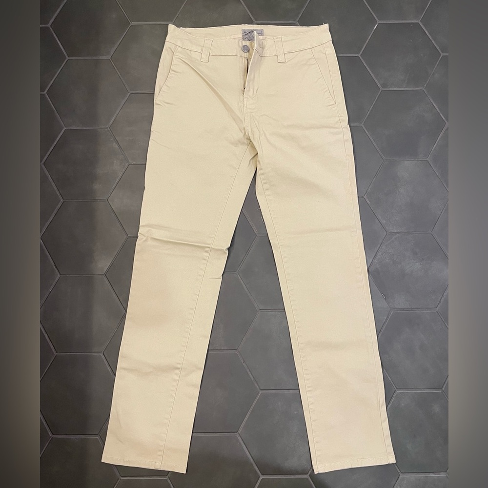 Charles and a half Khaki chinos